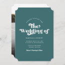 Search for colourful wedding invitations Retro