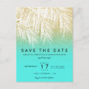 Search for palm leaves save the dates Chic