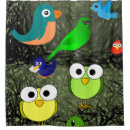 Search for wildlife shower curtains Birds