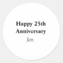 Search for twenty five stickers 25 anniversary