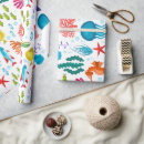 Search for tropical fish wrapping paper Animals