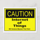 Search for warning sign postcards Funny