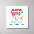Search for book lovers canvas prints Librarian