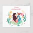 Search for daughters postcards Mother