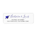Search for couple hearts return address labels Names