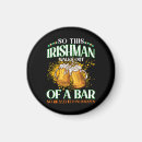 Search for irish pub magnets Leprechaun