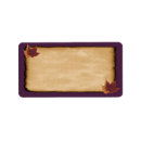 Search for aged paper return address labels Rustic