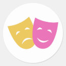Search for comedy tragedy stickers Masks