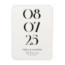 Search for classy wedding magnets Minimalist