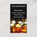 Search for whiskey business cards Bartender