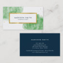 Search for watercolor business cards Feminine