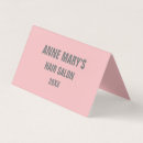 Search for blush and grey business cards For her