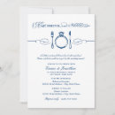 Search for navy blue diamond invitations White