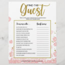 Search for guests flyers Modern