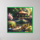 Search for duck canvas prints Pond