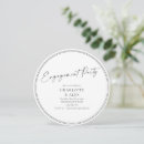 Search for black engagement party invitations Elegant
