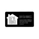 Search for housewarming return address labels Black