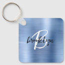 Search for brushed key rings Blue