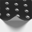 Search for silver polka dot wrapping paper Elegant