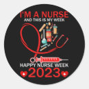 Search for happy nurse week stickers This