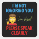 Search for speaking stickers Deaf
