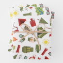 Search for happy camper wrapping paper Nature