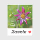 Search for pink purple flower stickers Garden