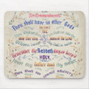 Search for commandment mousepads Ten commandments