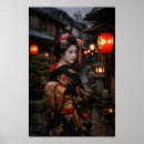 Search for vintage kyoto posters Geisha