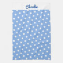 Search for dot tea towels Blue and white