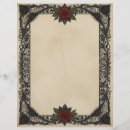 Search for goth stationery paper Rose