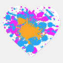 Search for paint splatter stickers Retro
