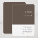 Search for half invitations Brown