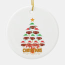 Search for rugby ball christmas tree decorations Red