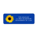 Search for cobalt blue return address labels Floral