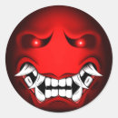 Search for red face stickers Emoticon