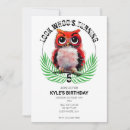 Search for owl party invitations Tree