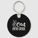Search for peace out key rings Last day of school