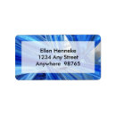 Search for sea glass return address labels Aqua
