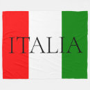 Search for flag blankets Flag of italy