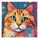 Search for tabby cat art Colourful