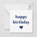 Search for navy birthday cards Chic