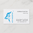 Search for aerobics business cards Fitness