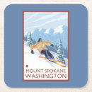 Search for snow skier barware Original
