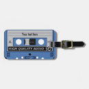 Search for cassette tape luggage tags Blue