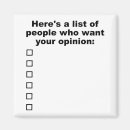 Search for opinion magnets Humour