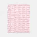 Search for pink and white chevron blankets Modern