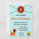 Search for puppy party invitations Vintage