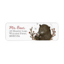 Search for cute sweet return address labels Brown