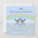 Search for tin invitations 10 years